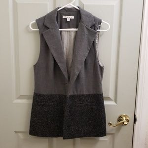 CAbi two-toned vest